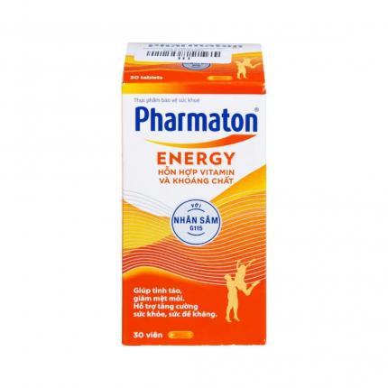 Pharmaton Energy - Cung cấp năng lượng cho cơ thể