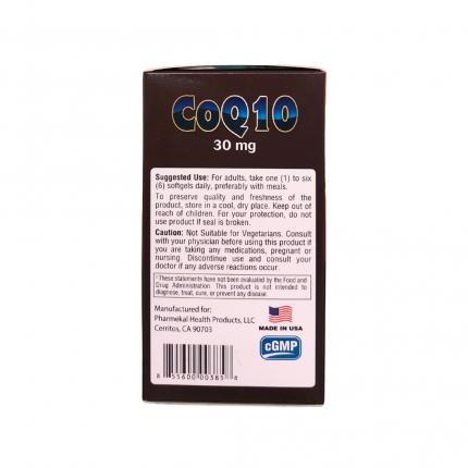 CoQ10 30mg Pharmekal (3)