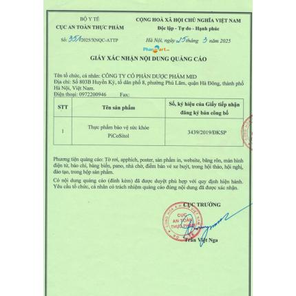 Fortex PiCOSitol DƯỢC PHẨM MID (2)