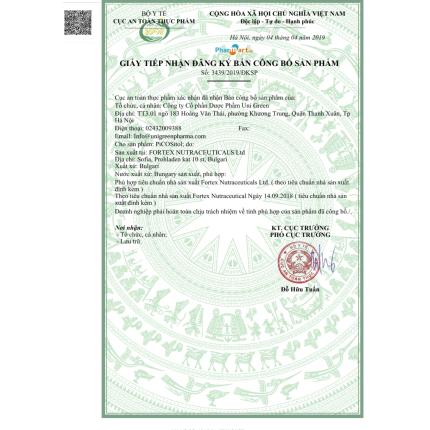 Fortex PiCOSitol DƯỢC PHẨM MID
