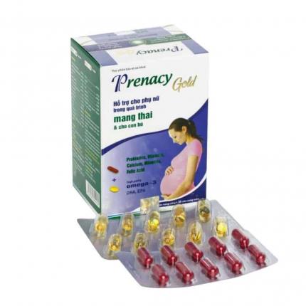 Prenacy Gold - Bổ sung dưỡng chất cho phụ nữ có thai