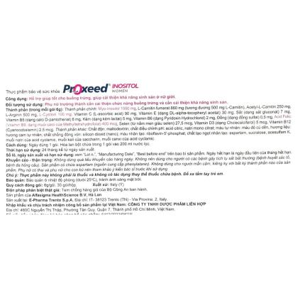 Proxeed Women Inositol 2