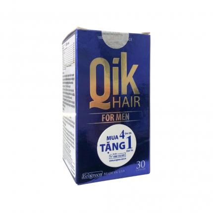 Qik Hair for men - Hỗ trợ tóc khỏe đẹp cho nam giới