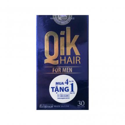 Qik Hair for men - Hỗ trợ tóc khỏe đẹp cho nam giới