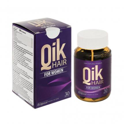 Qik Hair for women - Hỗ trợ tóc khỏe đẹp cho nữ giới