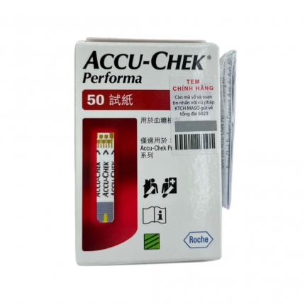 que thử đường huyết Accu chek perfoma