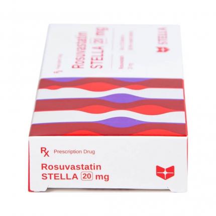 Rosuvastatin Stella 20mg - Điều trị rối loạn mỡ máu