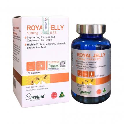 Royal Jelly Careline - Sữa ong chúa tươi hộp 100 viên