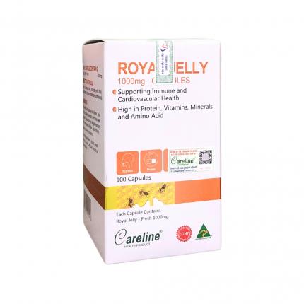Royal Jelly Careline - Sữa ong chúa tươi hộp 100 viên