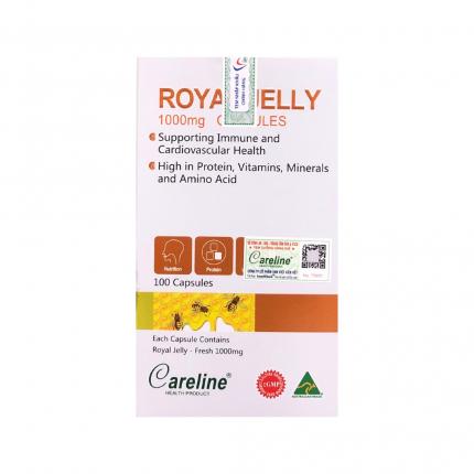 Royal Jelly Careline - Sữa ong chúa tươi hộp 100 viên