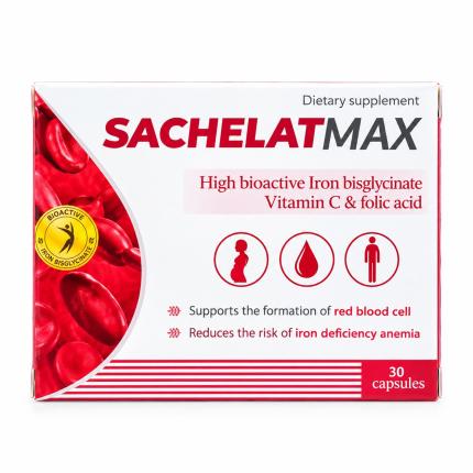 Sachelat Max - Tăng cường tạo máu, giảm thiếu máu do thiếu sắt