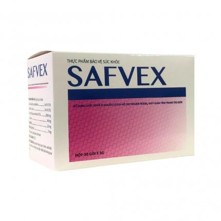 Safvex - Cải thiện tình trạng táo bón, đầy hơi, khó tiêu
