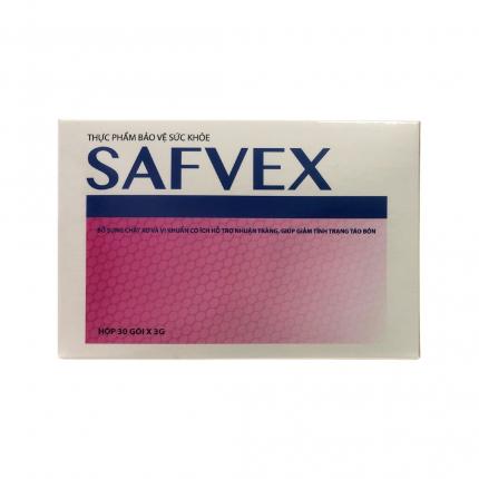 Safvex - Cải thiện tình trạng táo bón, đầy hơi, khó tiêu