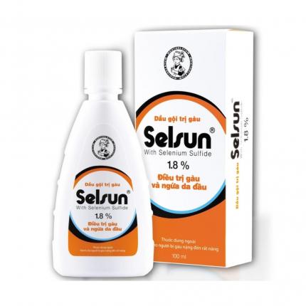 Selsun 1,8% - Dầu gội trị gàu, ngứa da đầu