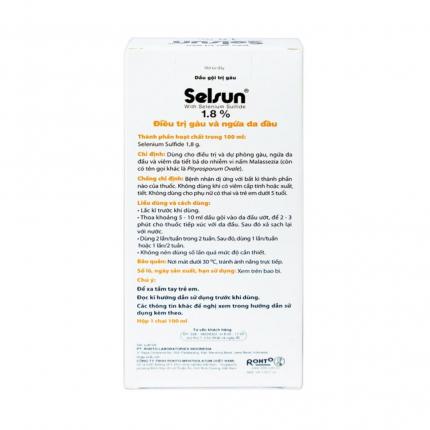 Selsun 1,8% - Dầu gội trị gàu, ngứa da đầu
