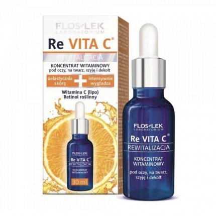 Serum Cấp Ẩm Và Làm Sáng Floslek Re VITA C 30ml