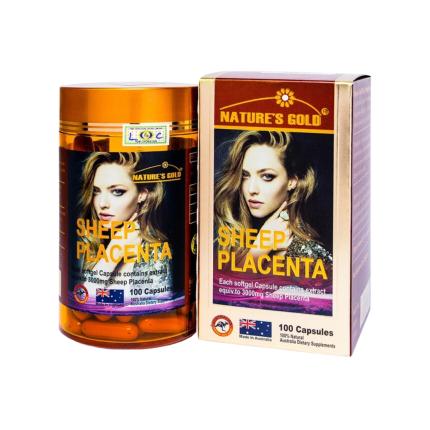 Viên uống Sheep Placenta Nature’s Gold