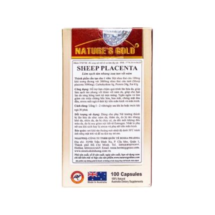 Viên uống Sheep Placenta Nature’s Gold