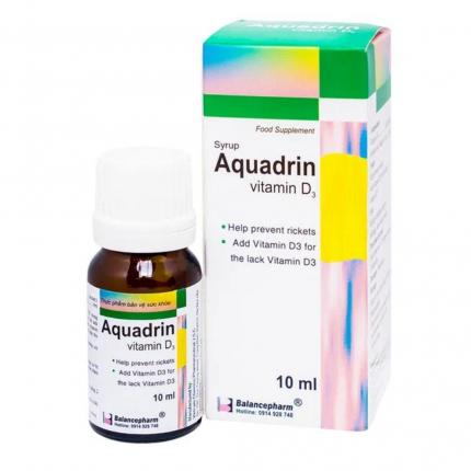 Siro Bổ Sung Vitamin D3 Aquadrin Balancepharm