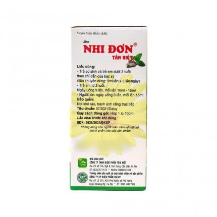 Siro Nhi đơn Tâm Việt