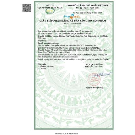 Siro Hecati Pelarmax CTCP Dược Phẩm Sunuri