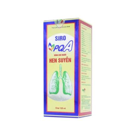 Siro Hen Suyễn PQA - Giải cảm hàn, thông phế, bình suyễn hộp 125ml