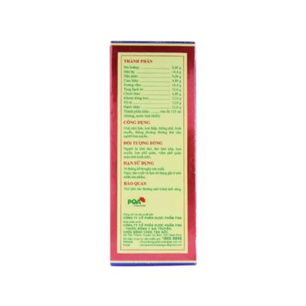 Siro Hen Suyễn PQA - Giải cảm hàn, thông phế, bình suyễn hộp 125ml