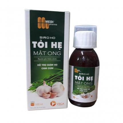 Siro tỏi hẹ mật ong