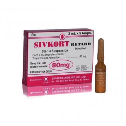 Sivkort Retard 80mg/2ml - Điều trị viêm xương khớp