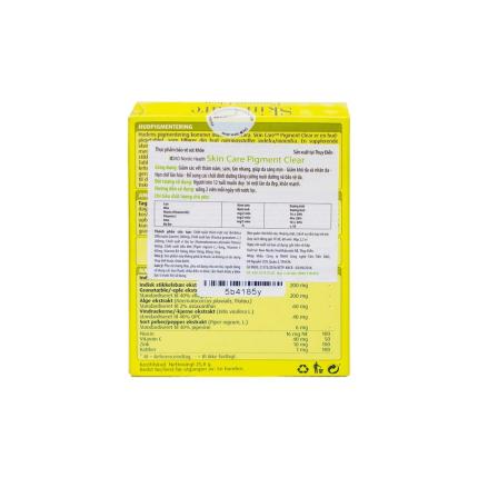 Viên uống Skin Care Pigment Clear New Nordic giảm các vết thâm nám, sạm, tàn nhang