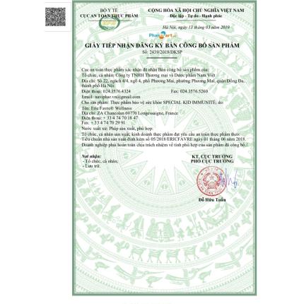 Special Kid Immunite NAM VIỆT