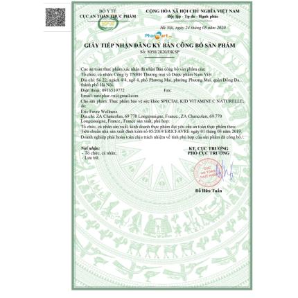 Special Kid Vitamine C Naturelle NAM VIỆT