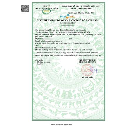 SpringLeaf Inner Beauty Collagen 6 In 1 Pharmadi