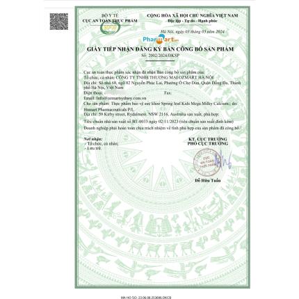 SpringLeaf Kids Mega Milky Calcium Pharmadi