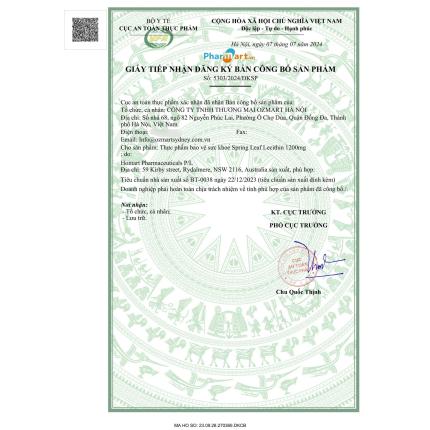 SpringLeaf Lecithin 1200mg Pharmadi