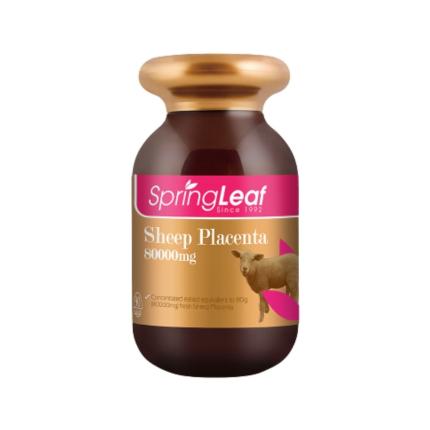 SpringLeaf Sheep Placenta 80 000mg (90 Viên)
