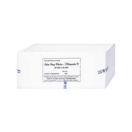 Viên ngậm Sữa Ong Chúa Vitamin C Mekophar bổ sung vitamin C cho cơ thể