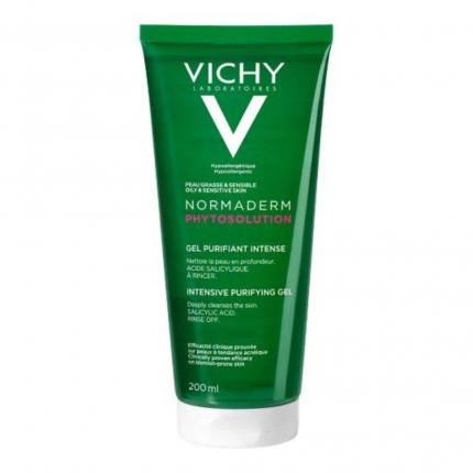 Sữa Rửa Mặt Vichy Dạng Gel Làm Sạch Sâu Giảm Bã Nhờn 200ml