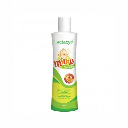 Sữa tắm gội trẻ em Lactacyd Milky 250ml