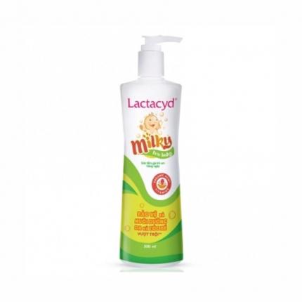 Sữa tắm gội trẻ em Lactacyd Milky 500ml