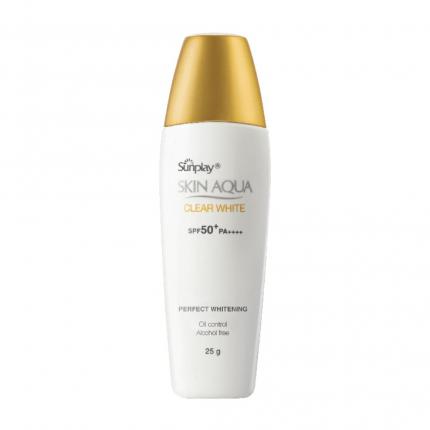 Tuýp 25g kem chống nắng Sunplay Skin Aqua Clear White