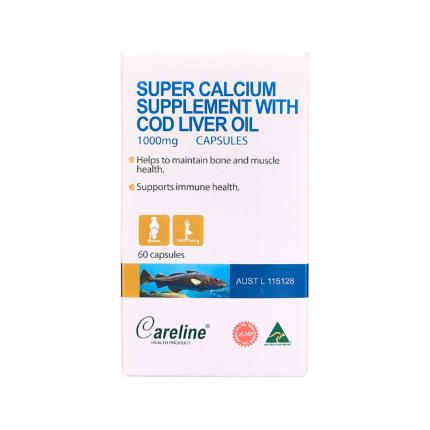 Super Calcium Supplement With Cod Liver Oil