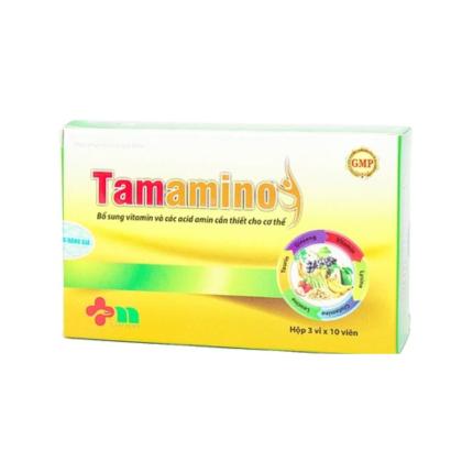 Viên Uống Tamamino Tâm Minh Bổ Sung Vitamin, Tăng Sức đề Kháng (3 Vỉ X 10 Viên)