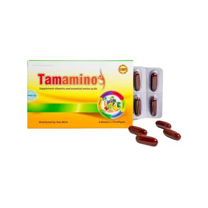 Viên Uống Tamamino Tâm Minh Bổ Sung Vitamin, Tăng Sức đề Kháng (3 Vỉ X 10 Viên) (1)
