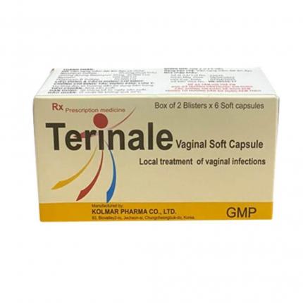 Terinale hộp 2 vỉ x 6 viên đặt Kolmar Hàn Quốc