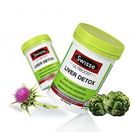 Thải độc gan Ultiboost Liver Detox Swisse 2