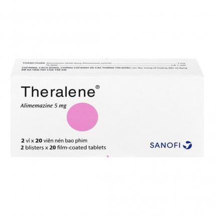 Mặt trước Theralene 5mg