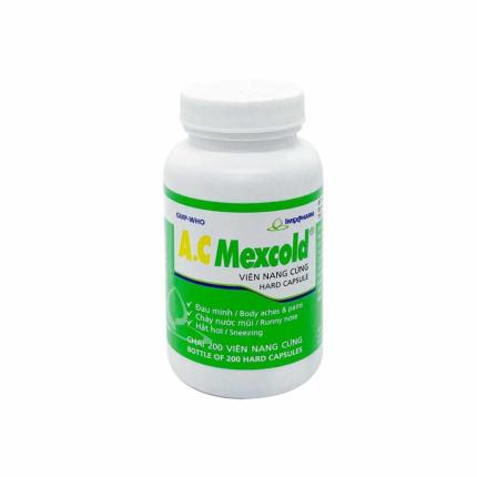 A C Mexcold 325mg2mg