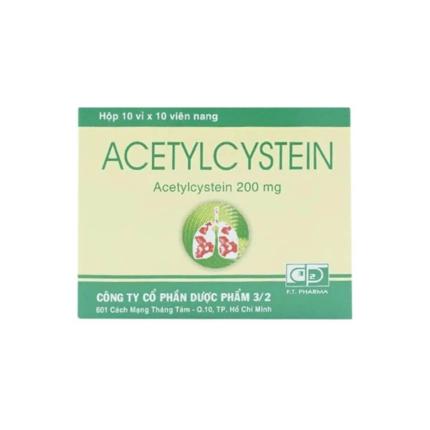 Acetylcystein 200mg F.T Pharma