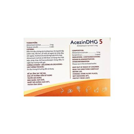 Thuốc Acezin DHG 5 (5mg)